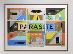 2019 Parasite Original Vintage Poster