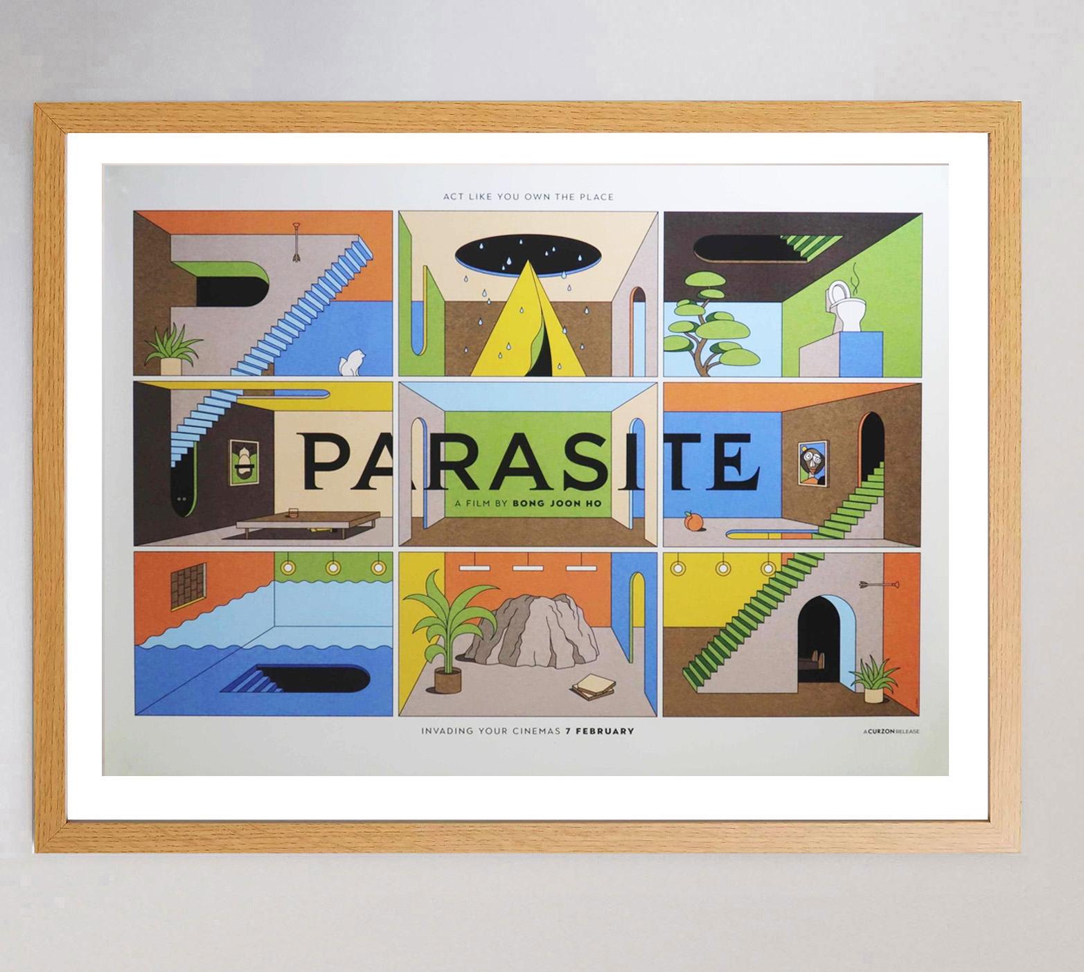 British 2019 Parasite Original Vintage Poster For Sale