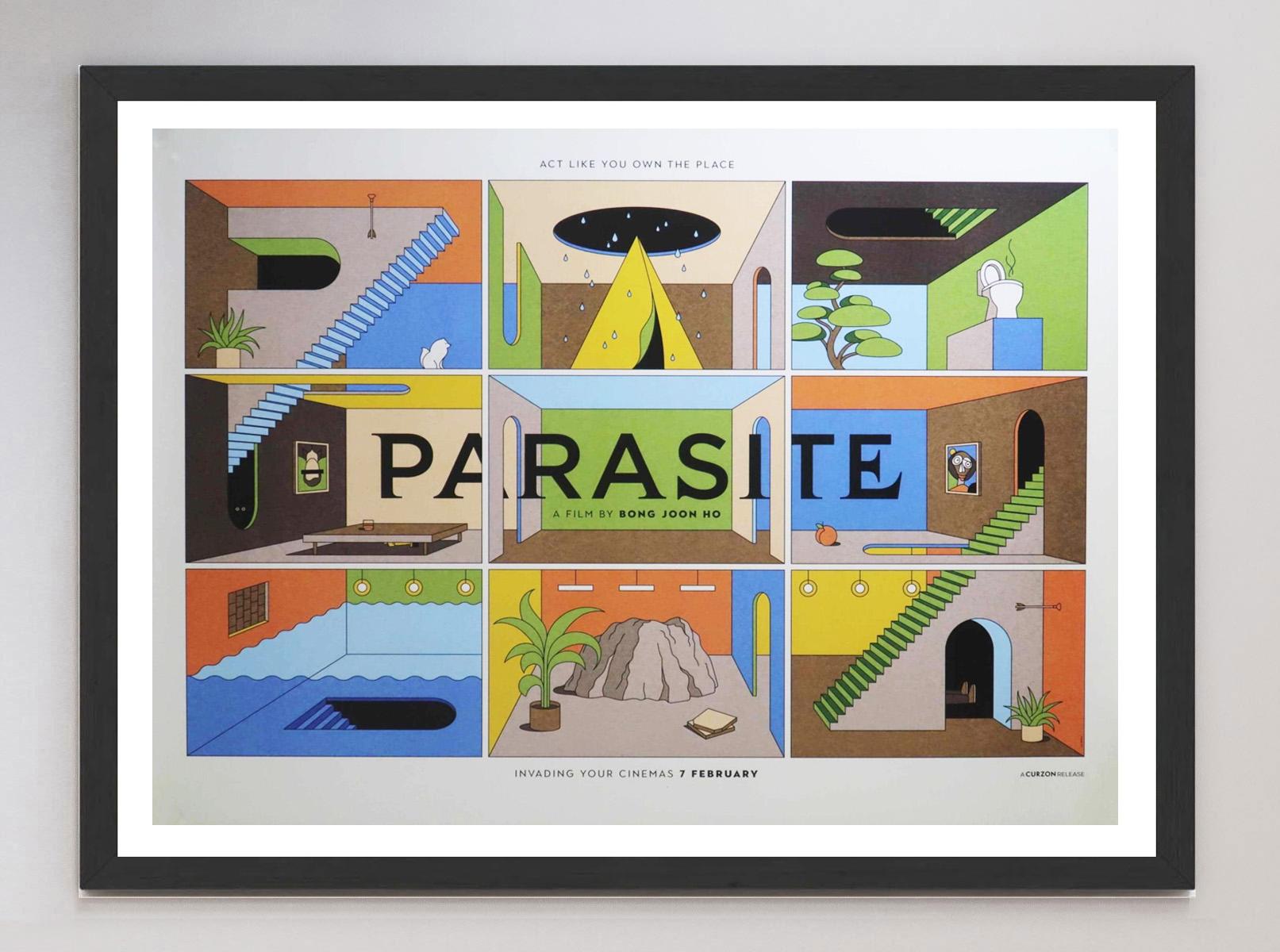 Contemporary 2019 Parasite Original Vintage Poster For Sale