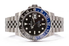 2019 Rolex Stainless Steel GMT Master II 126710BLNR Batman Jubilee Box & Papers