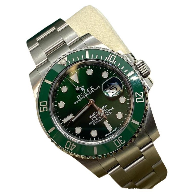 2019 Rolex Submariner Date 116610LV Hulk For Sale at 1stDibs