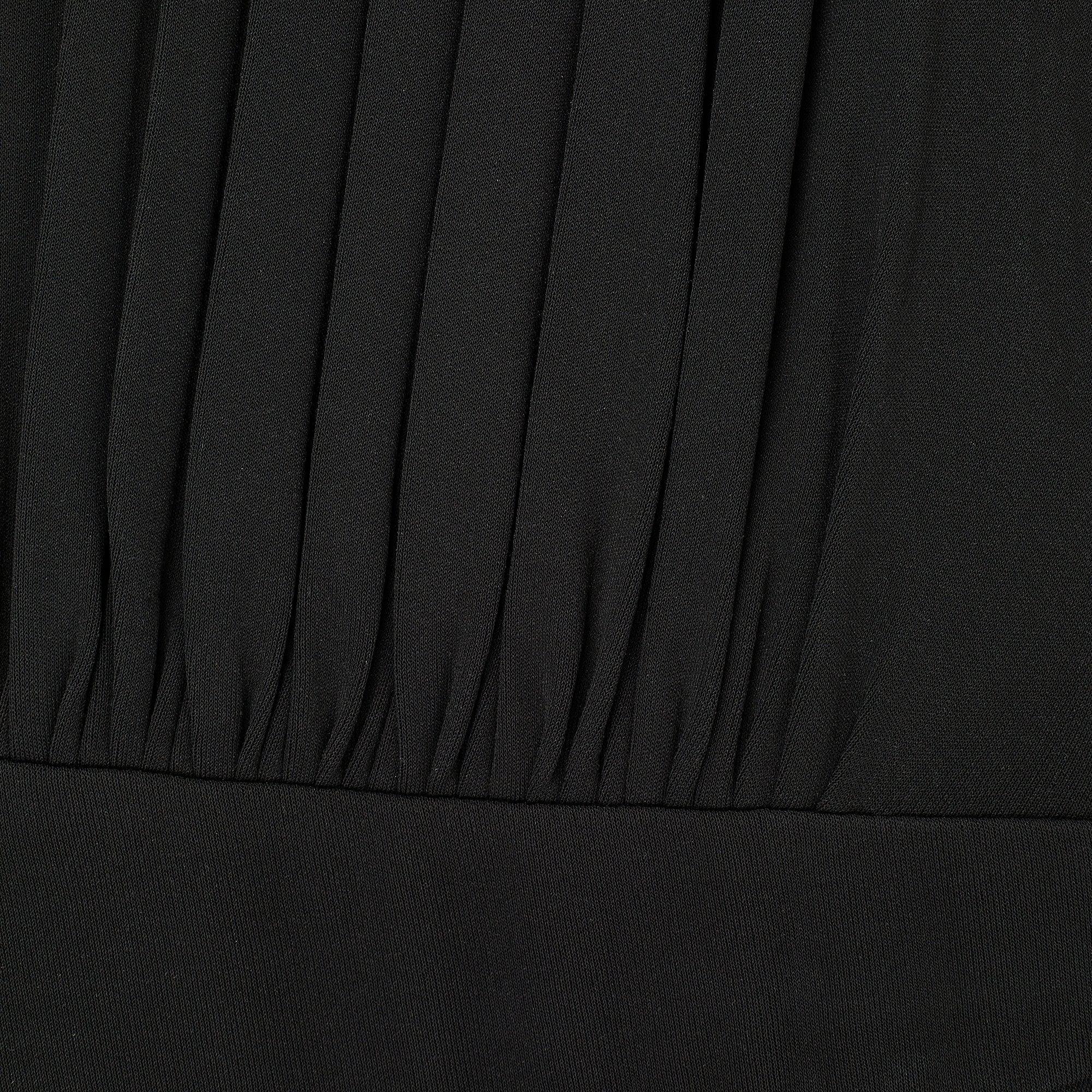 De las mujeres 2019 Pasarela Documentada Givenchy Vestido de seda negro de una manga en venta