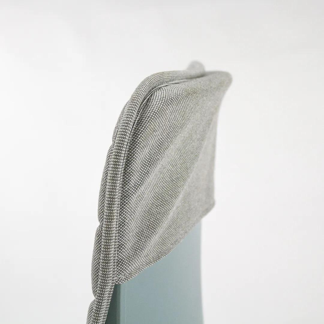 Moderne 2019 Set of 8 Jasper Morrison for Vitra HAL Gray Chair Pad Fabric - Covers Only (Jeu de 8 coussins de chaise en tissu gris Jasper Morrison pour Vitra HAL) - Covers Only (Couvertures seulement) en vente