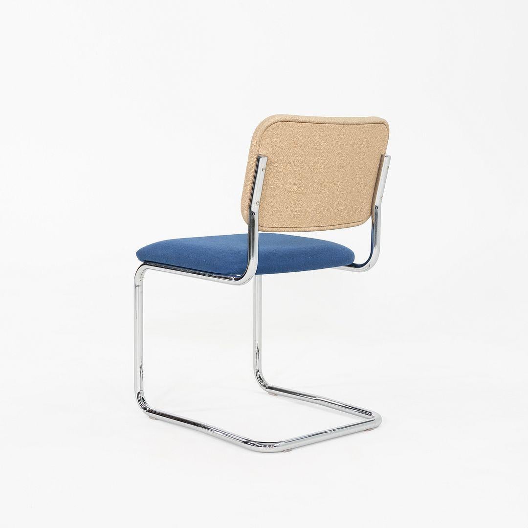 Modern 2019 Set of Five Marcel Breuer for Knoll Cesca Armless Dining Side Chairs For Sale