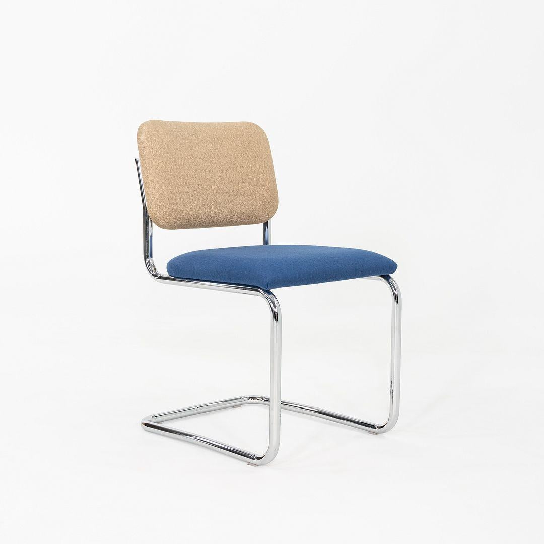 2019 Set of Five Marcel Breuer for Knoll Cesca Armless Dining Side Chairs For Sale 1