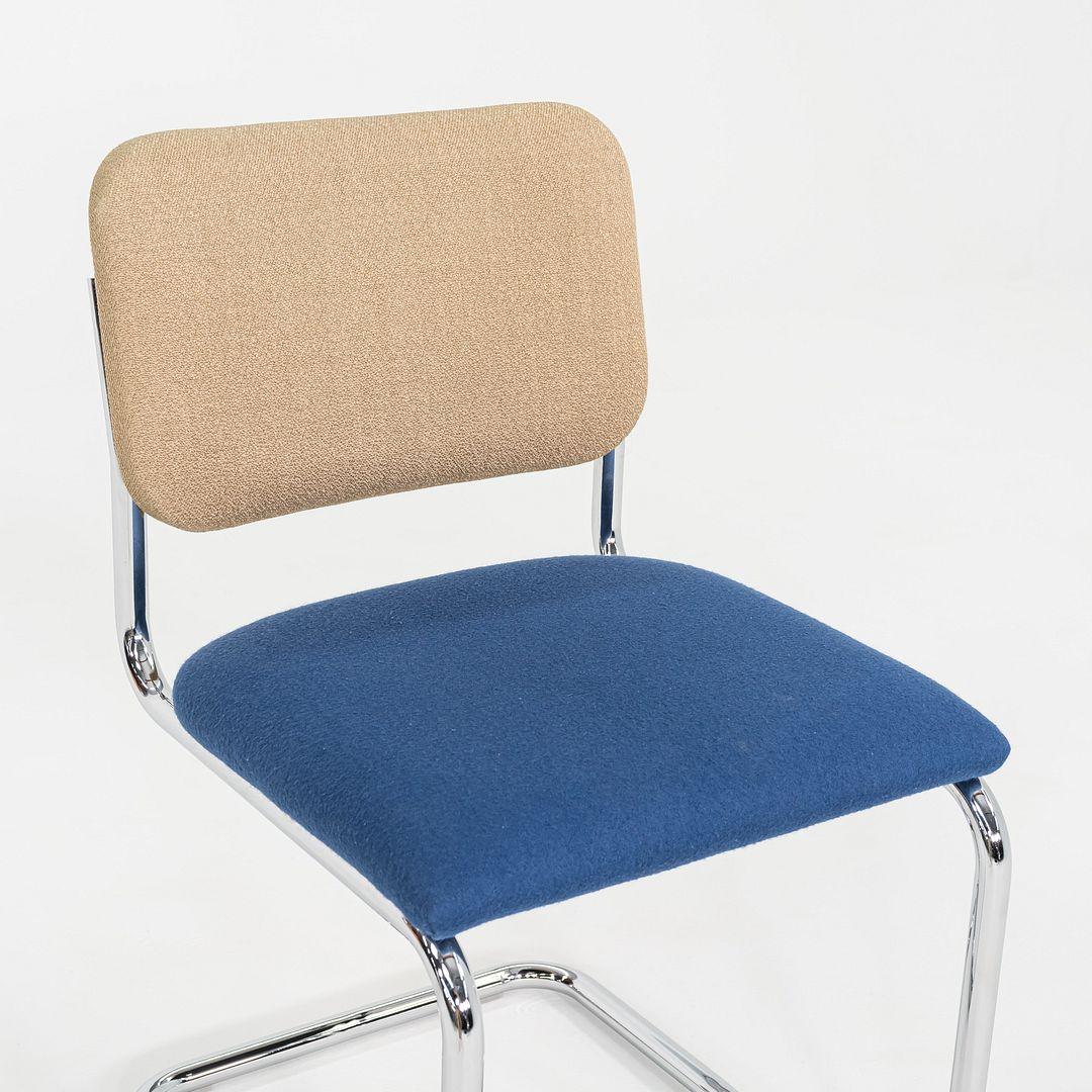 2019 Set of Five Marcel Breuer for Knoll Cesca Armless Dining Side Chairs For Sale 2