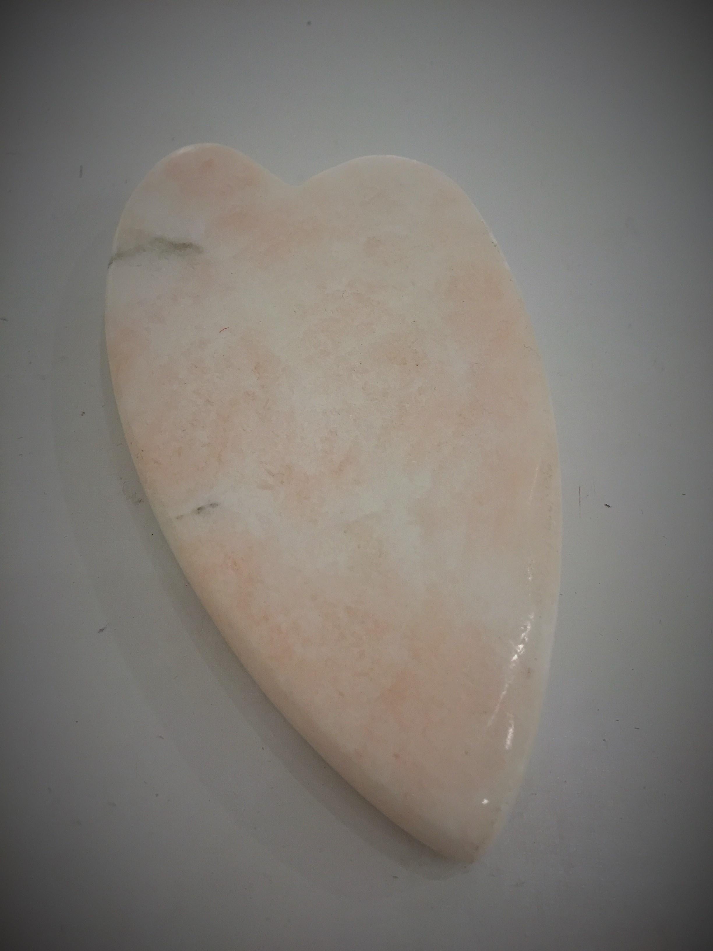 2019 Small Pink Alabaster Heart by Fred M. Briscoe No. 1 In New Condition In San Diego, CA