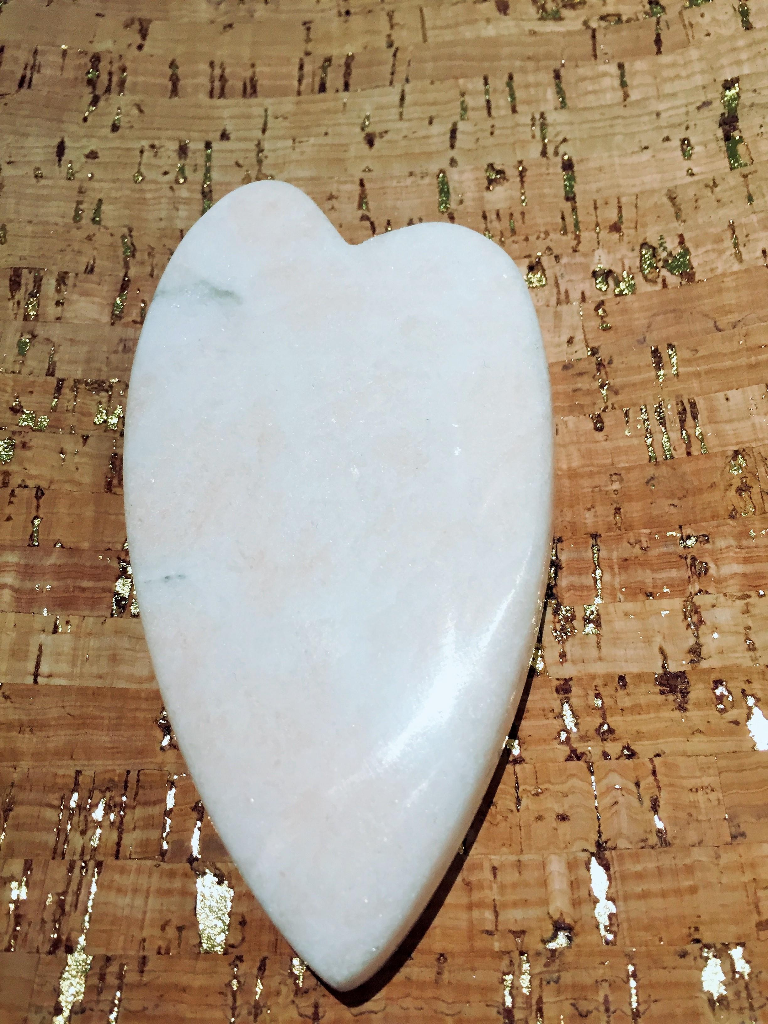 2019 Small Pink Alabaster Heart by Fred M. Briscoe No. 1 3