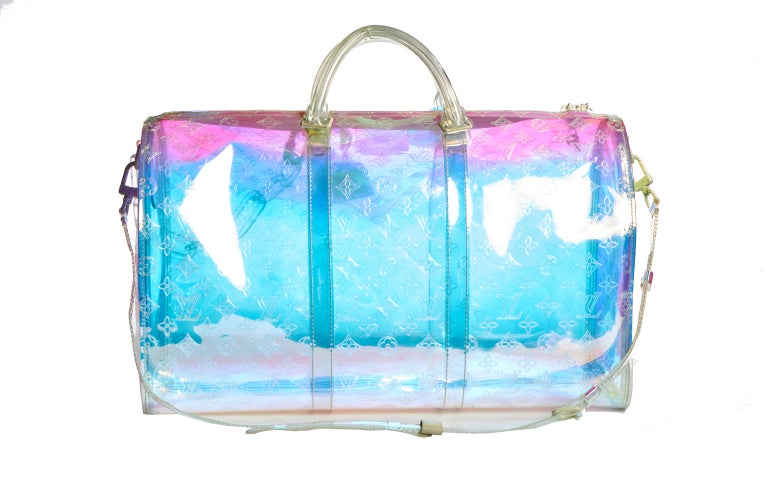 2019 SOLD OUT Vuitton Runway Prisme Bag at 1stDibs  louis vuitton prism,  iridescent gym bag, louis vuitton rainbow duffle bag