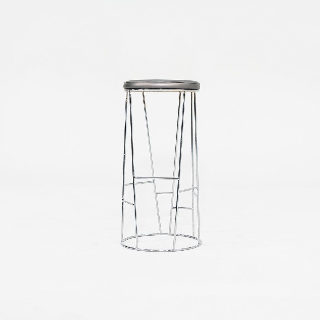 Tabouret de bar pivotant de Arik Levy pour Bernhardt Design en alliage Maharam, 2019 en vente 4