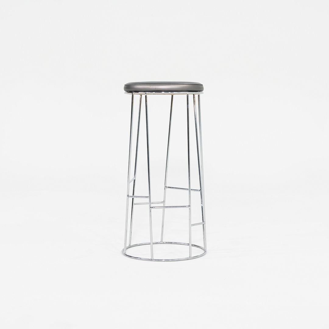 XXIe siècle et contemporain Tabouret de bar pivotant de Arik Levy pour Bernhardt Design en alliage Maharam, 2019 en vente