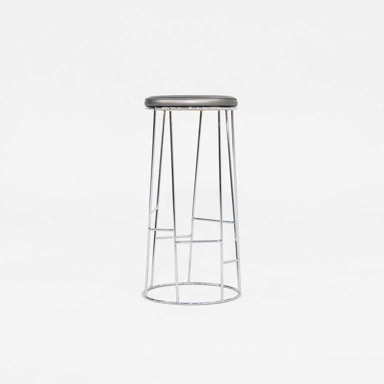 2019 Swivel Bar Stool by Arik Levy for Bernhardt Design in Maharam