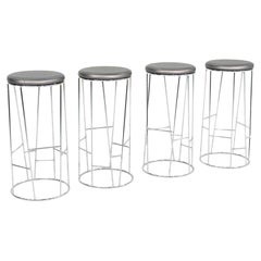 Tabouret de bar pivotant de Arik Levy pour Bernhardt Design en alliage Maharam, 2019