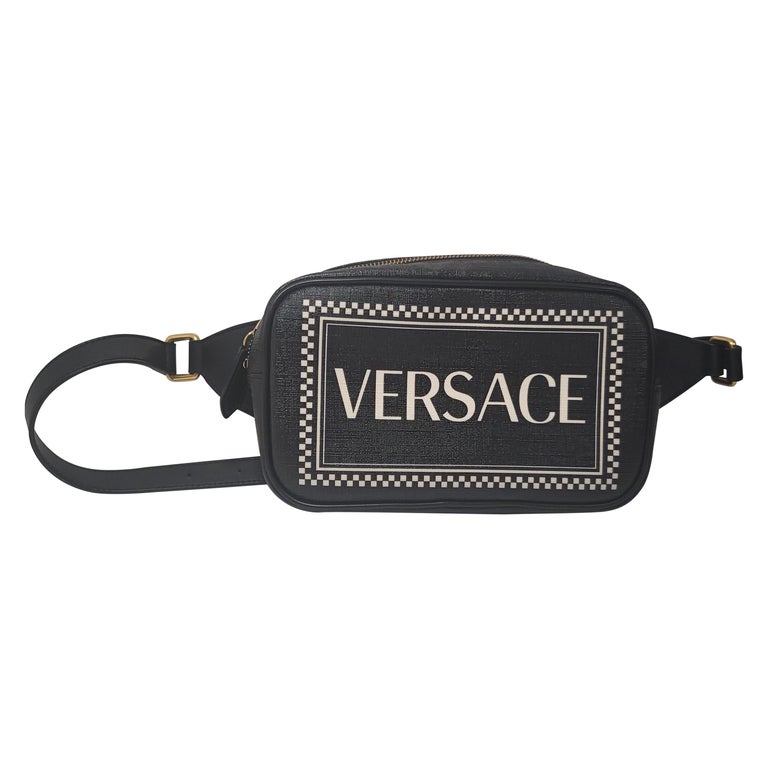 Virtus Sac Banane Versace Femme Sacs À Main Versace En Noir Jusqu