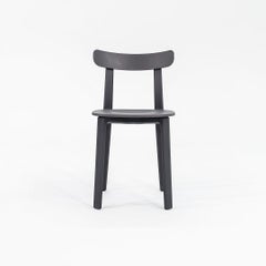 2019 Vitra All Plastic Dining Chairs by Jasper Morrison in Graphite Grey