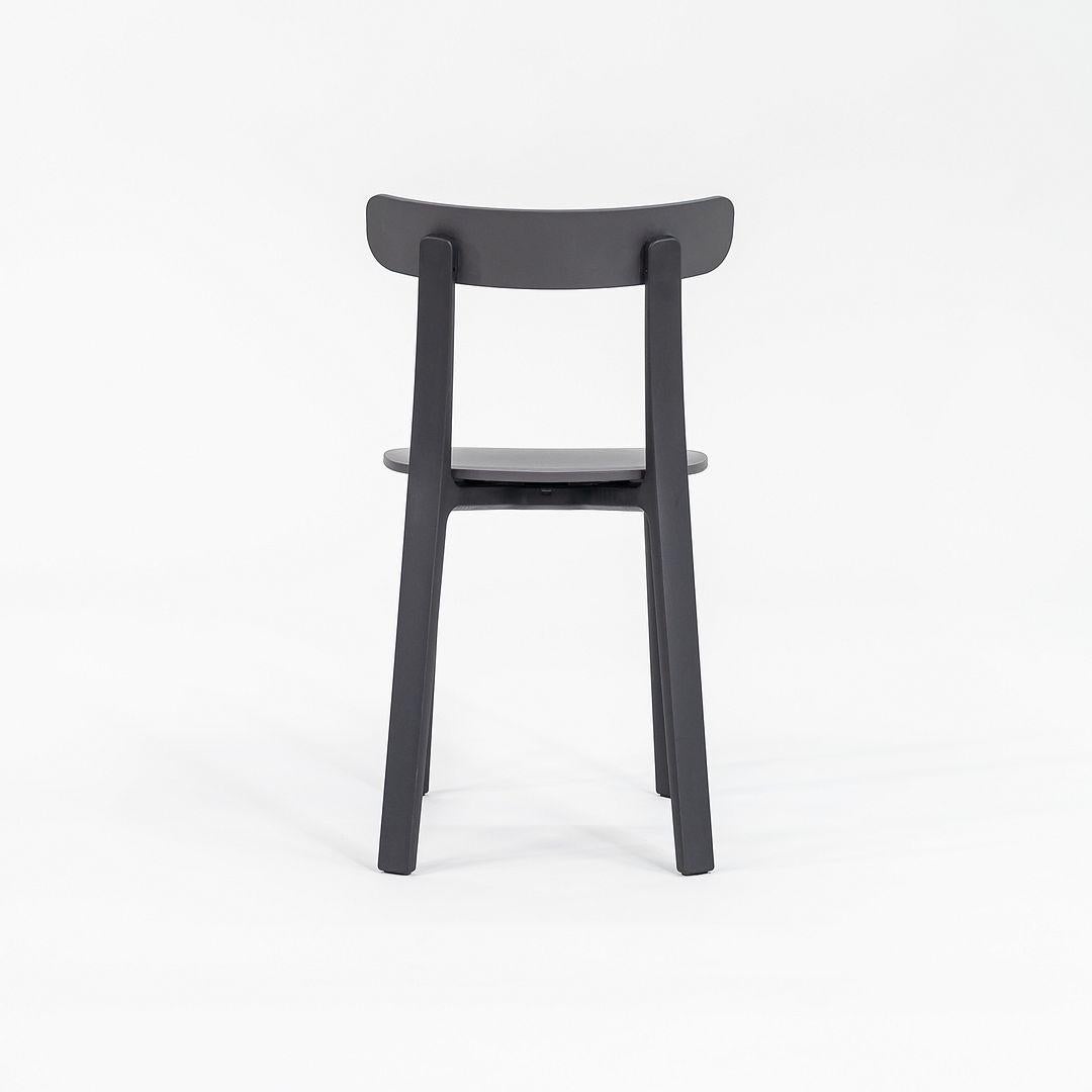 Vitra Esszimmerstühle aus Kunststoff von Jasper Morrison in Graphitgrau, 2019 im Angebot 2
