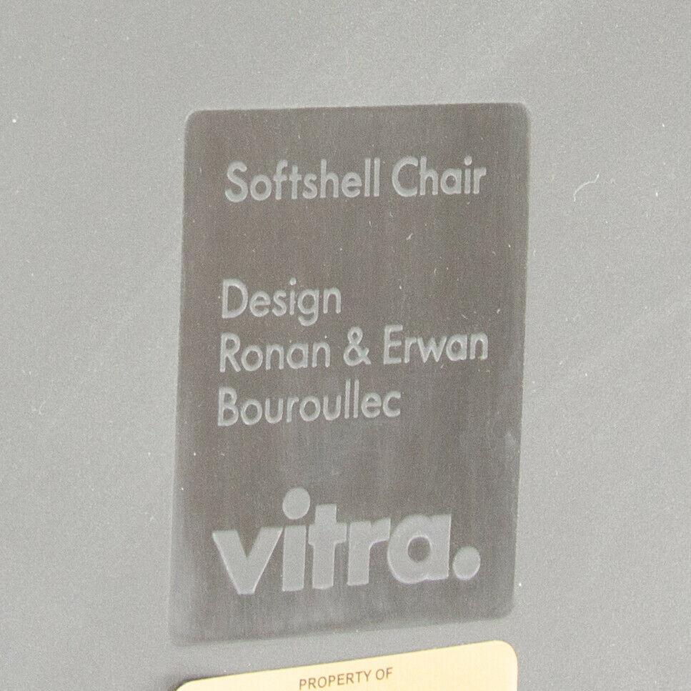 2019 Vitra Softshell Side Chair w/ Light Blue Fabric by Ronan & Erwan Bouroullec For Sale 4