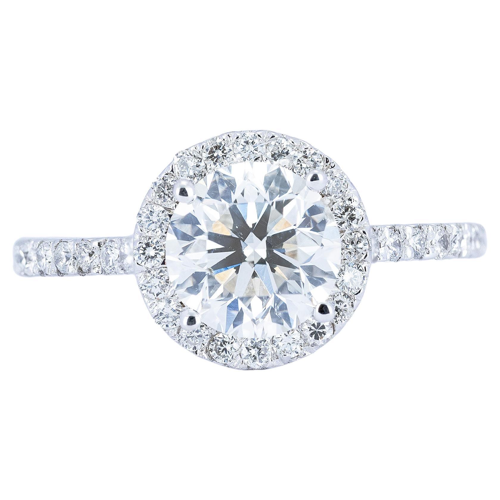 2.01ct Diamond Ring 14kt White Gold