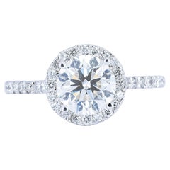 2.01ct Diamond Ring 14kt White Gold