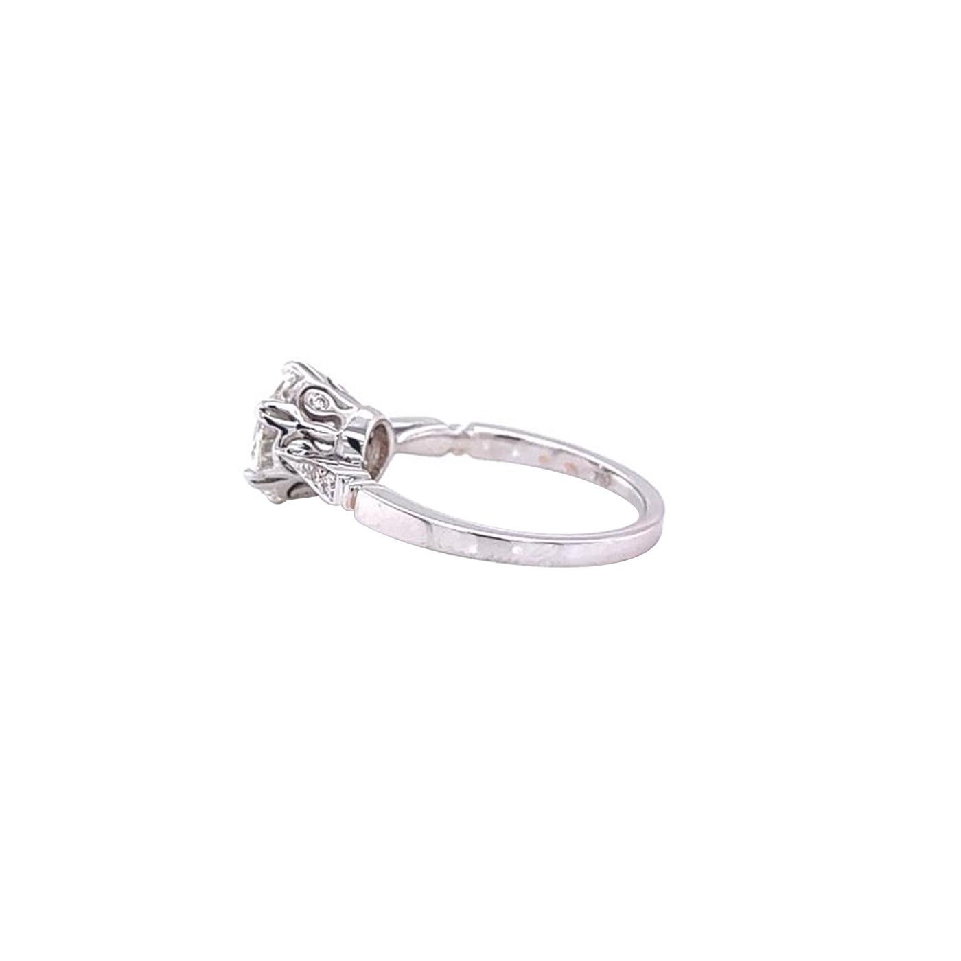g color diamond platinum halo ring