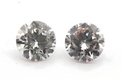 2.01ct Pink Diamond - Natural Loose Pair Of Pink Fancy Color GIA VS2round Shape
