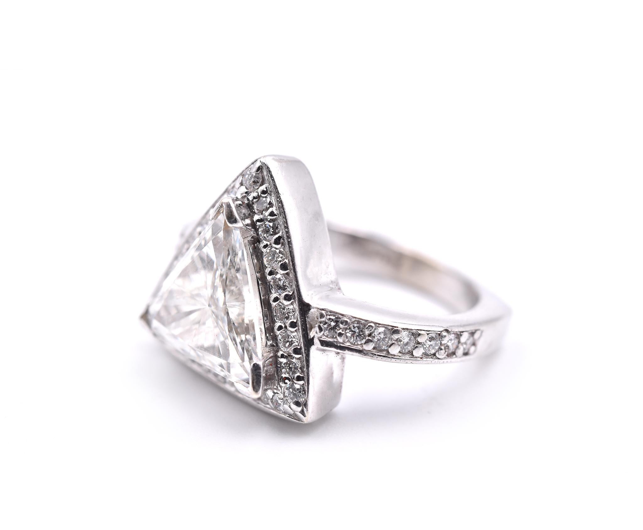 trillion diamond wedding ring colorado springs