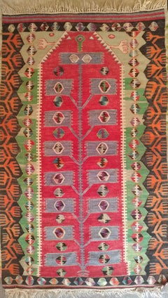 202 - 20th Century Turkish Kilim Carpet 'kars'