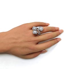 2.02 Carat Diamond White Gold Ring