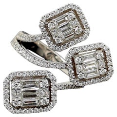 2.02 Carat Diamond White Gold Ring