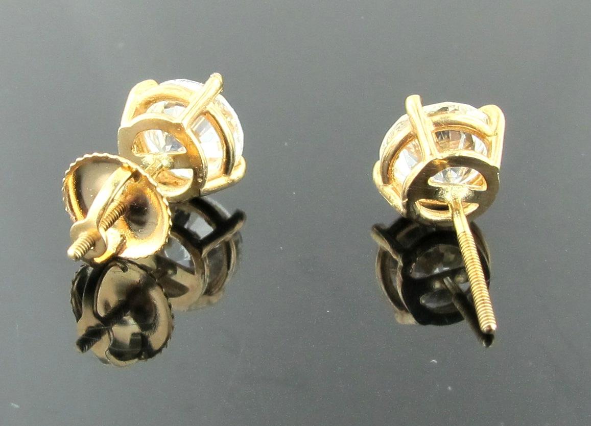 1 2 carat diamond stud earrings