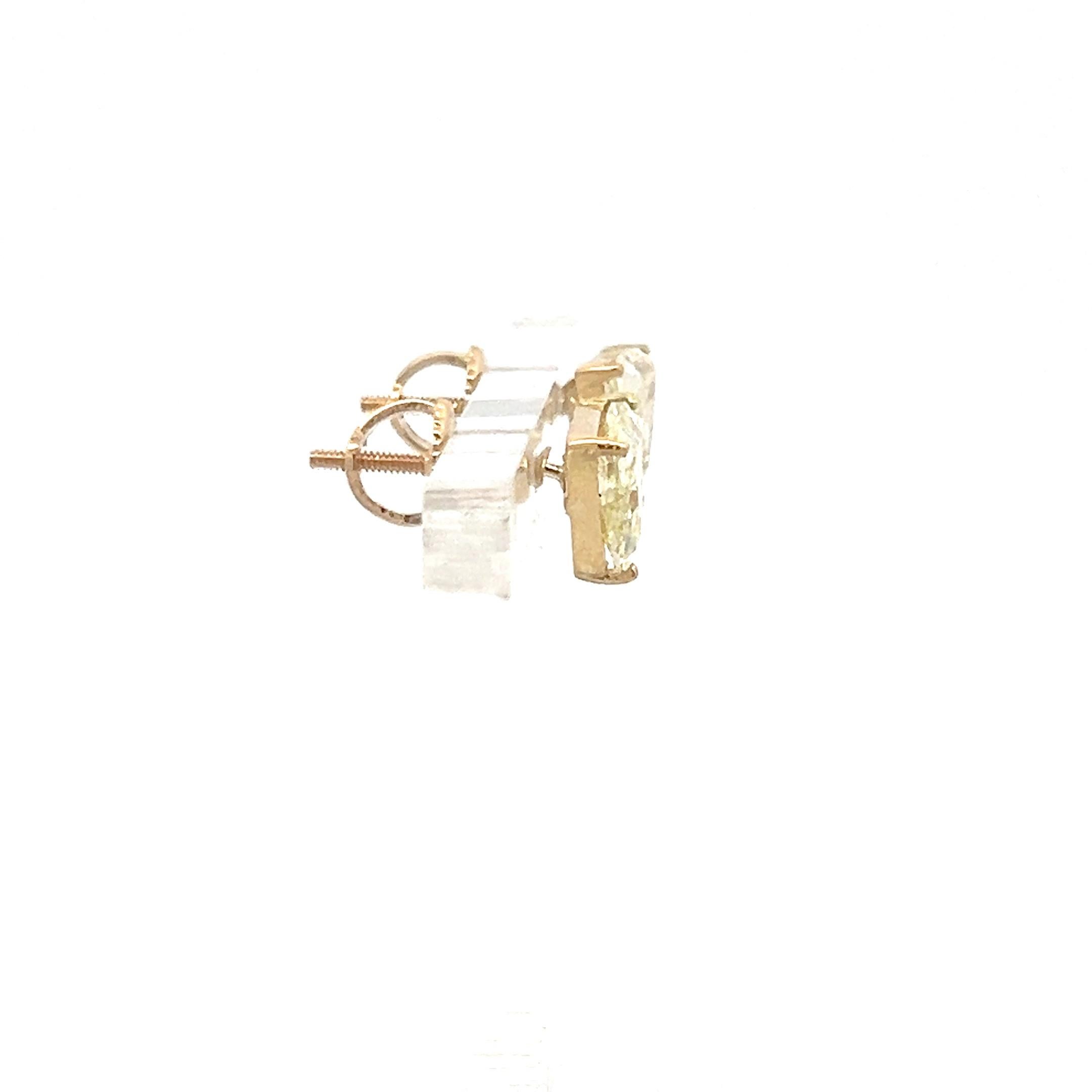 Title:
2.02 Carat Triangular Shape O-U I1-SI1 Diamond 14 Karat Yellow Gold Stud Earrings
Style:
Stud
Metal:
14 Karat Yellow Gold
Gemstone 1:
0.99 Carat Diamond
Number of Stones:
1
Color:
O
Clarity:
I1
Shape:
Triangular Shape
GIA:
DIAM TR O P I1