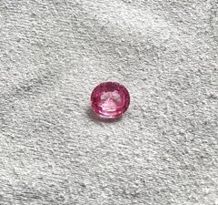 2.02 Carats pinkish burmese spinel cut stone oval natural gemstone top quality