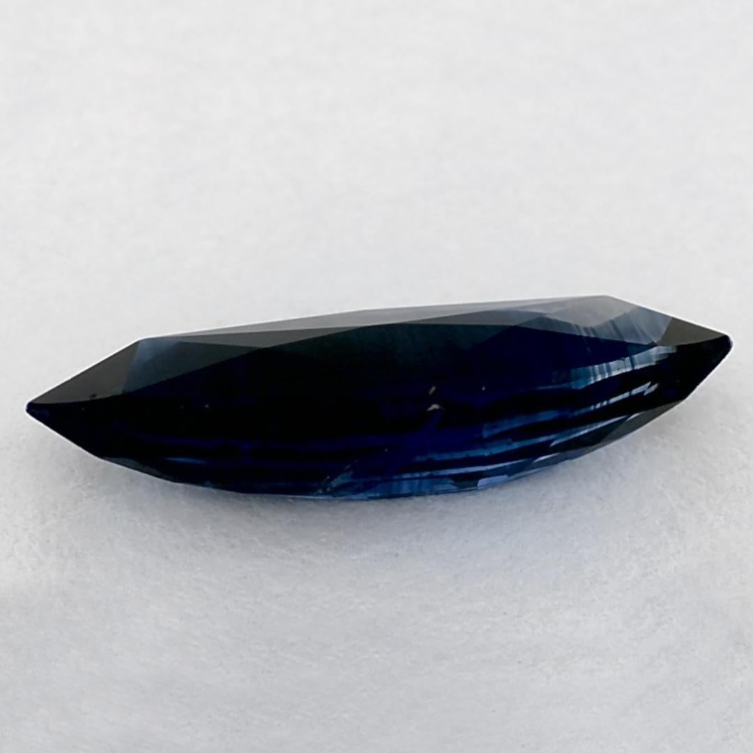 2,02 Karat Blauer Saphir Marquise Loser Edelstein im Zustand „Neu“ in Fort Lee, NJ