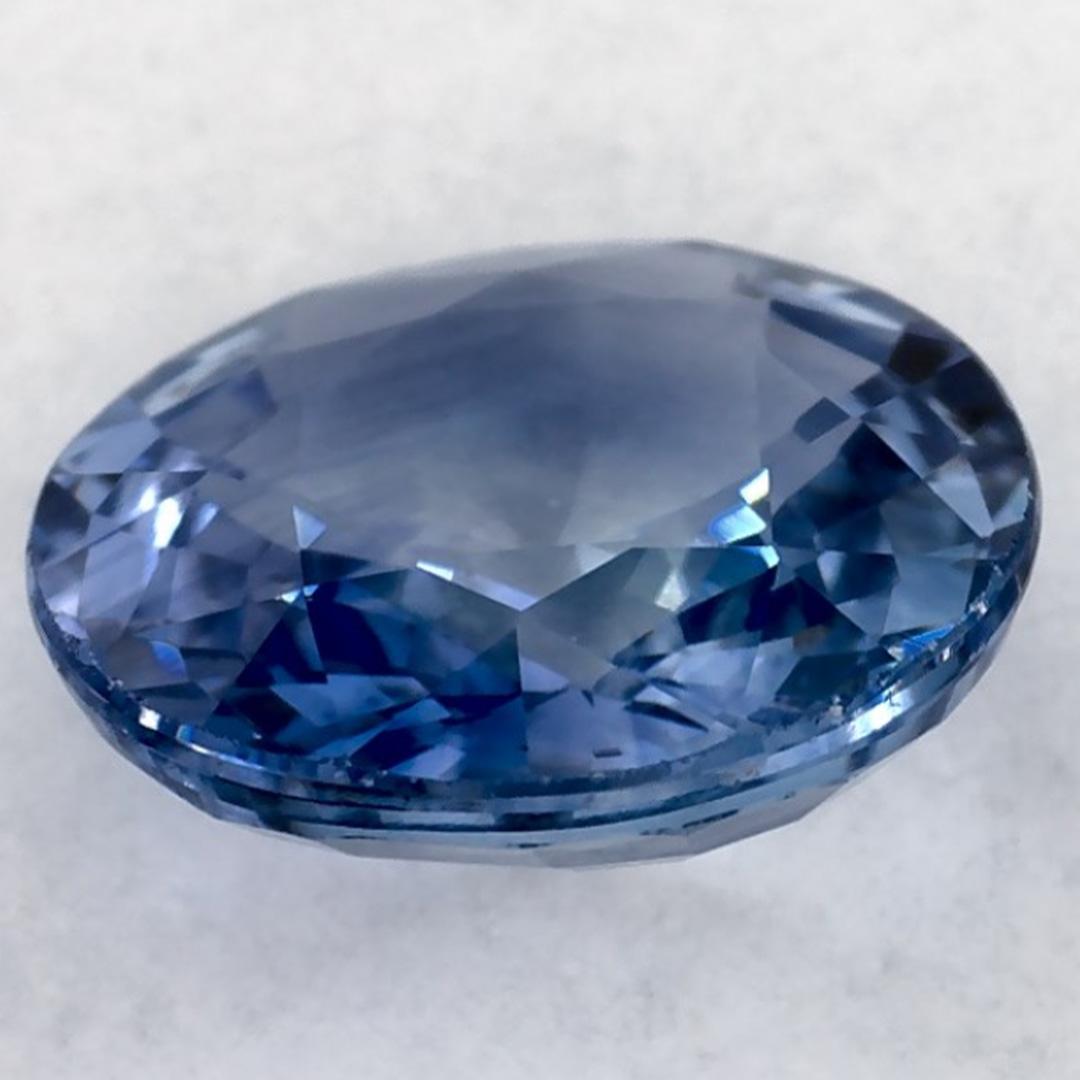 2.02 Ct Blue Sapphire Round Loose Gemstone (pierre précieuse en vrac) Neuf - En vente à Fort Lee, NJ