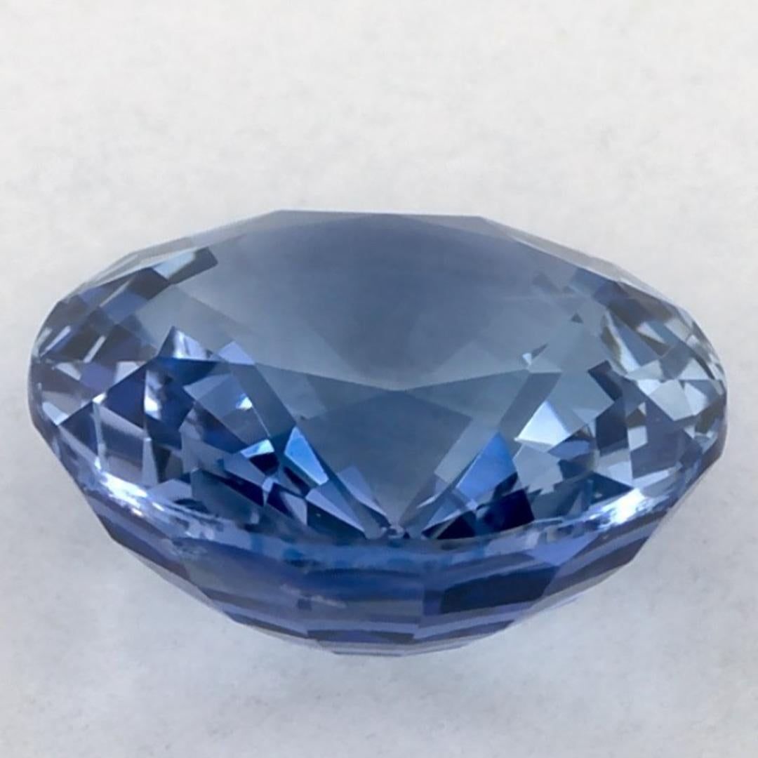 2.02 Karat Blauer runder Saphir, loser Edelstein im Zustand „Neu“ im Angebot in Fort Lee, NJ