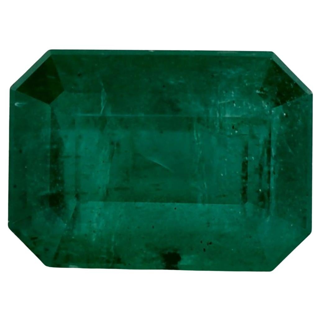 2.02 Ct Emerald Octagon Cut Loose Gemstone
