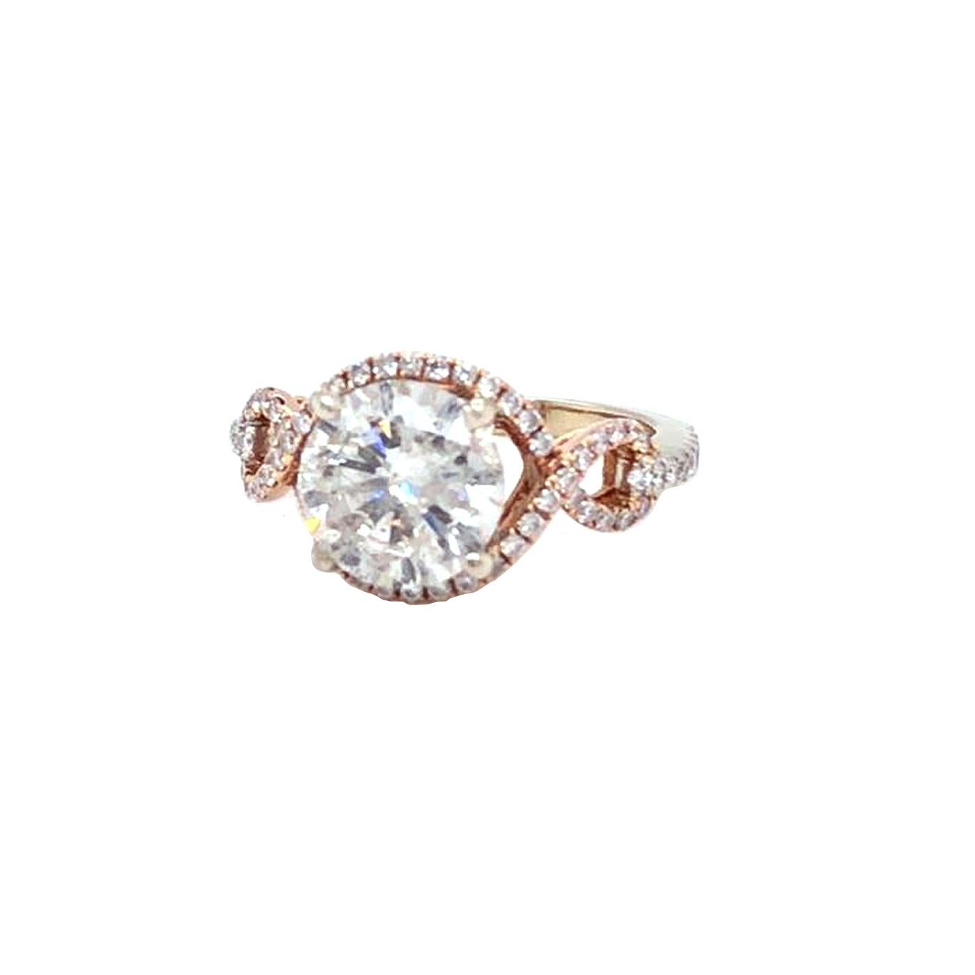 Finding the right engagement ring for your loved one can be a tough ask. If you want to make the right choice, this stunning 2.02 Ct Round Cut H/I1 Diamond Solitaire Engagement Ring is just the place to start. Encapsulated with stunning 18K white