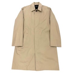 2020 Balenciaga oversized cotton coat