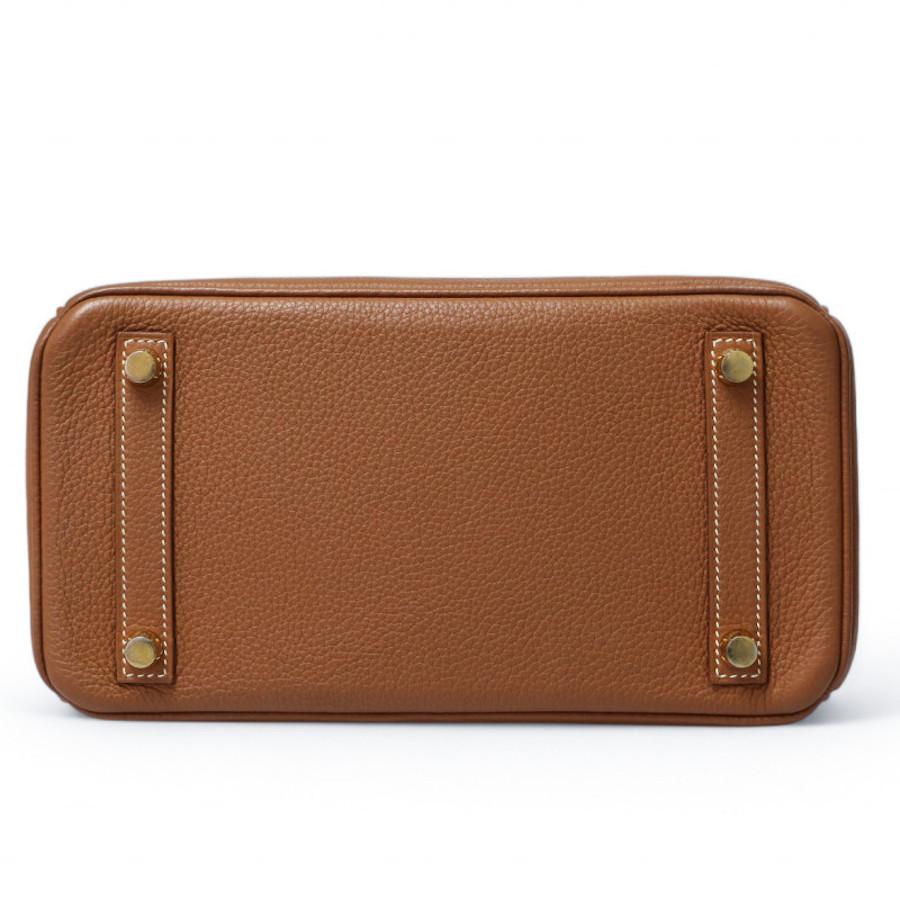 Women's or Men's 2020 Birkin 25 gold Togo leather For Sale
