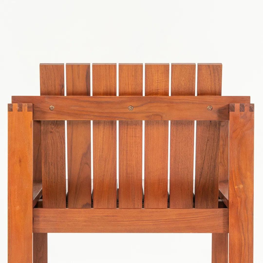 Il s'agit d'une offre pour deux chaises de salle à manger d'intérieur et d'extérieur BK10, fabriquées à partir d'un cadre en teck massif. Les chaises ont été conçues par Bodil Kjaer et produites par Carl Hansen & Son au Danemark. Ils datent