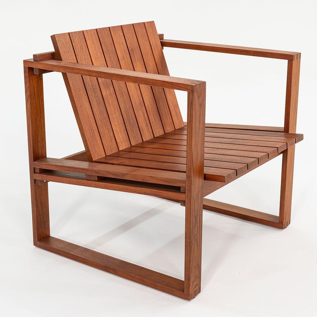 XXI secolo e contemporaneo 2020 BK11 Lounge Chair di Bodil Kjaer per Carl Hansen in teak Made in Denmark in vendita