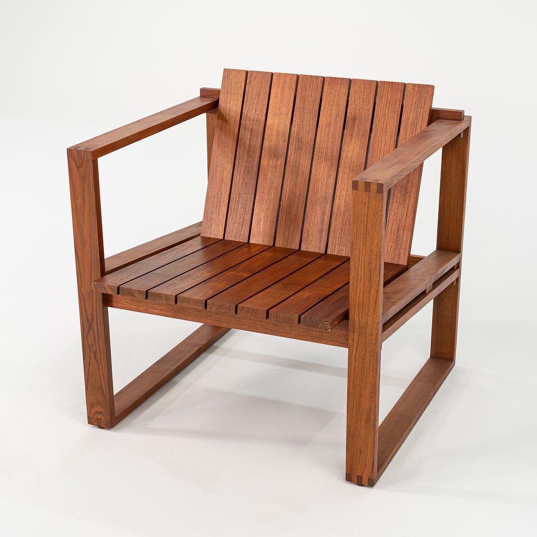 Teak 2020 BK11 Lounge Chair di Bodil Kjaer per Carl Hansen in teak Made in Denmark in vendita