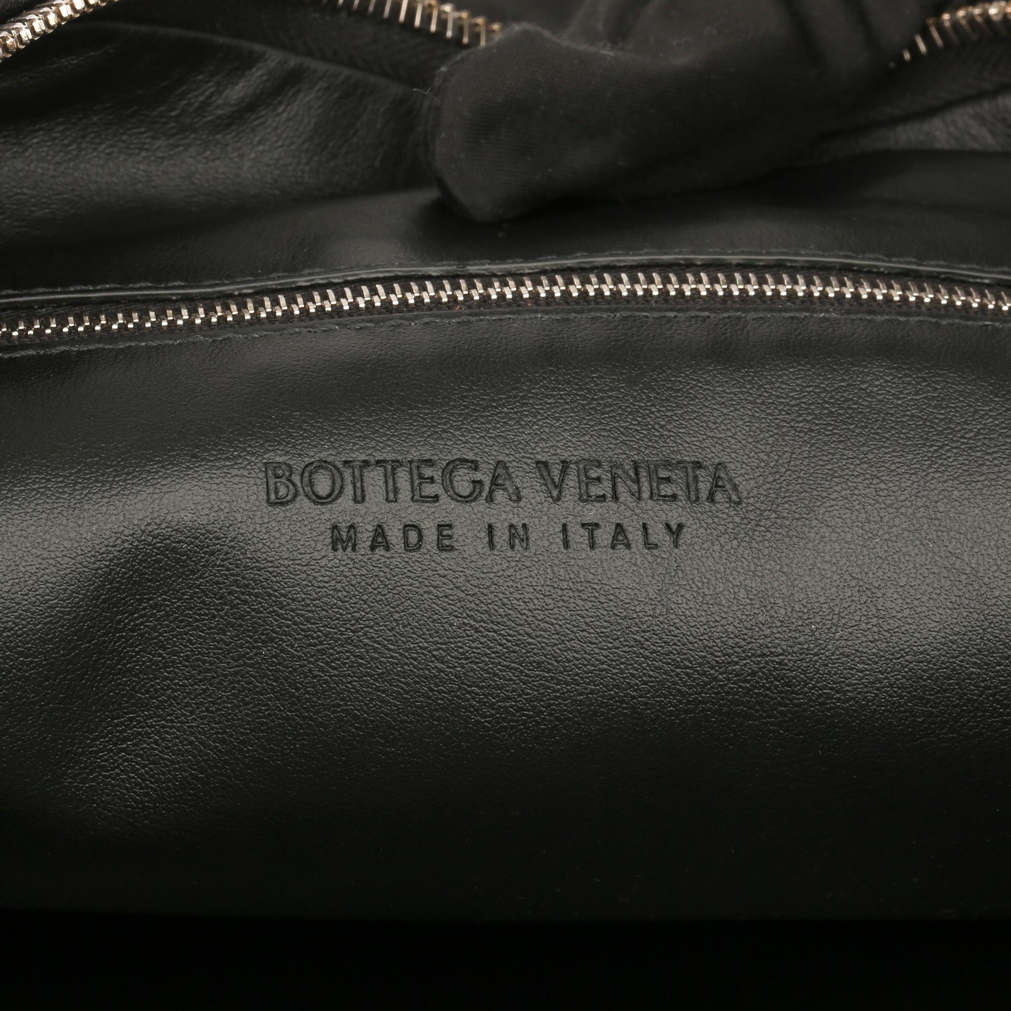 2020 Bottega Veneta Black Intrecciato Woven Calfskin Leather The Small Jodie 1