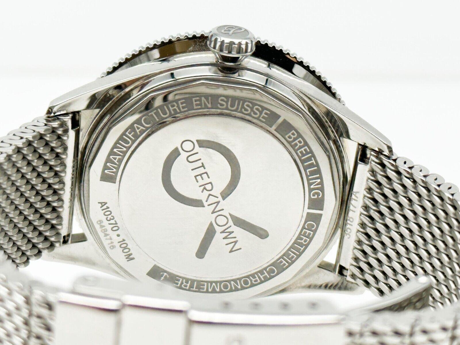 Breitling A10370 Superocean Heritage 57 42mm Livre en acier inoxydable 2020 en vente 1
