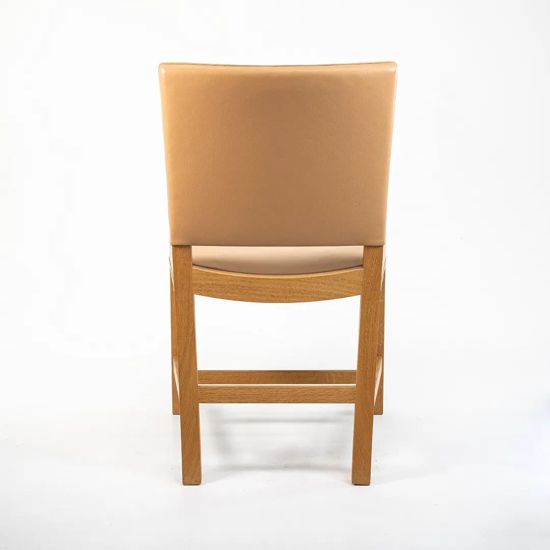 2020 Carl Hansen KK39490 Small RED Chair by Kaare Klint in Tan Leather 3