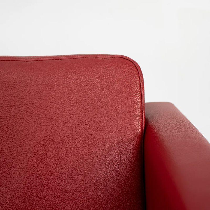2020 CH163 3-Sitzer-Sofa von Hans Wegner für Carl Hansen aus geräucherter Eiche und Leder (21. Jahrhundert und zeitgenössisch) im Angebot
