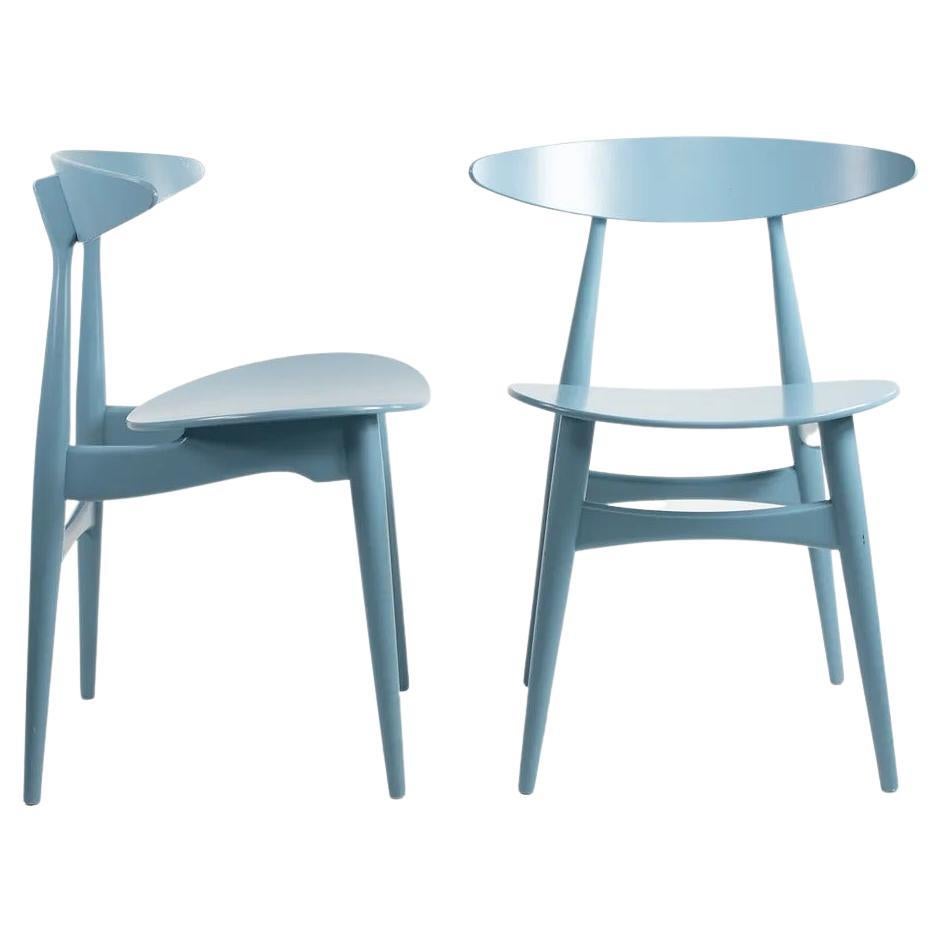 2020 CH33T Silla de comedor de Hans Wegner para Carl Hansen en haya azul