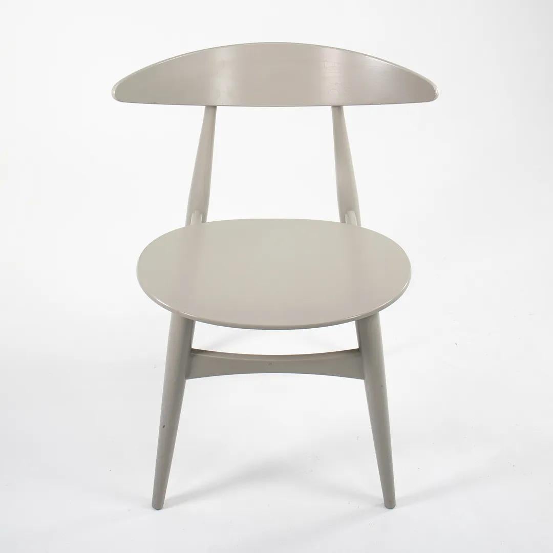 2020 CH33T Dining Chair by Hans Wegner for Carl Hansen in Silver Grey For Sale 1