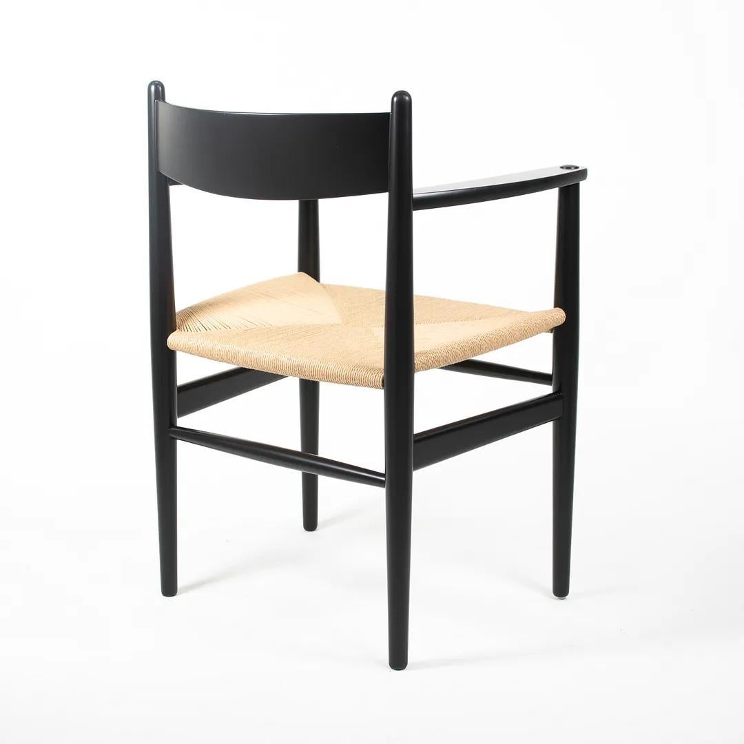 2020 CH37 Dining Chair von Hans Wegner für Carl Hansen Buche Natural Paper Corde im Angebot 1