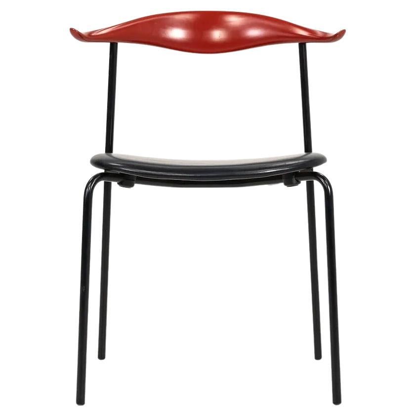 2020 CH88P Dining Chair by Hans Wegner for Carl Hansen Beech w/ SIF 98 Leather For Sale